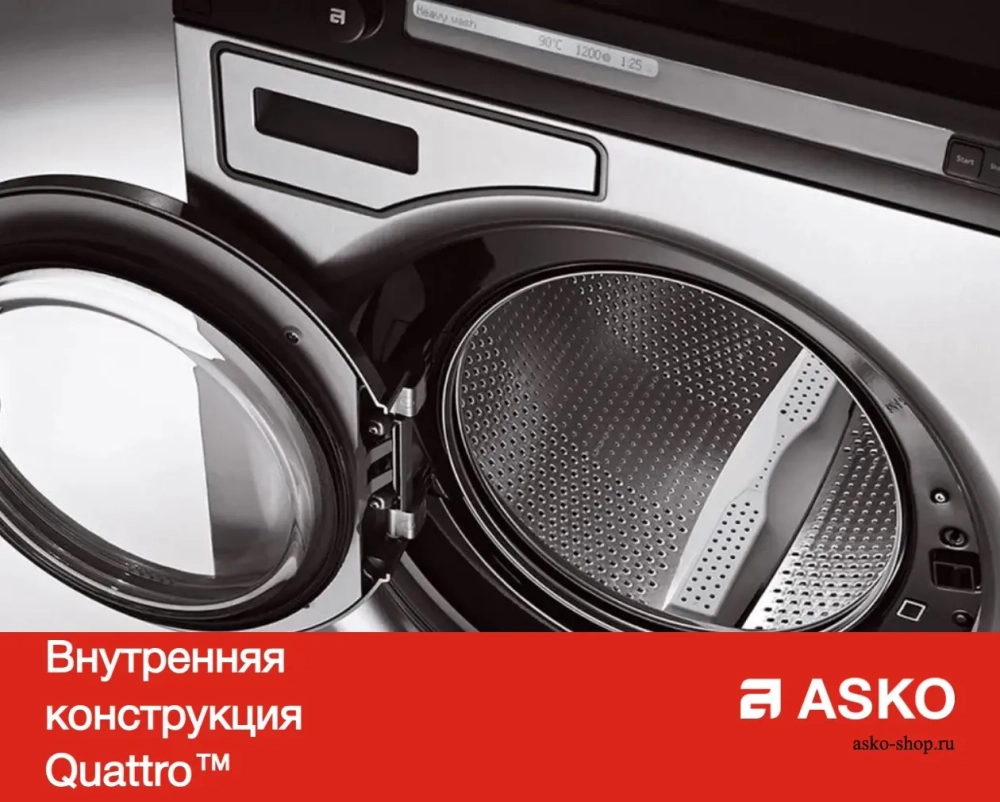 Профессиональная стиральная машина Asko WMC8944PB.T фото 22