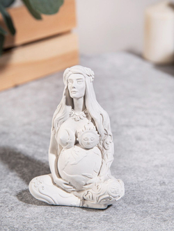 Набор Богиня Гея и пион на подставке