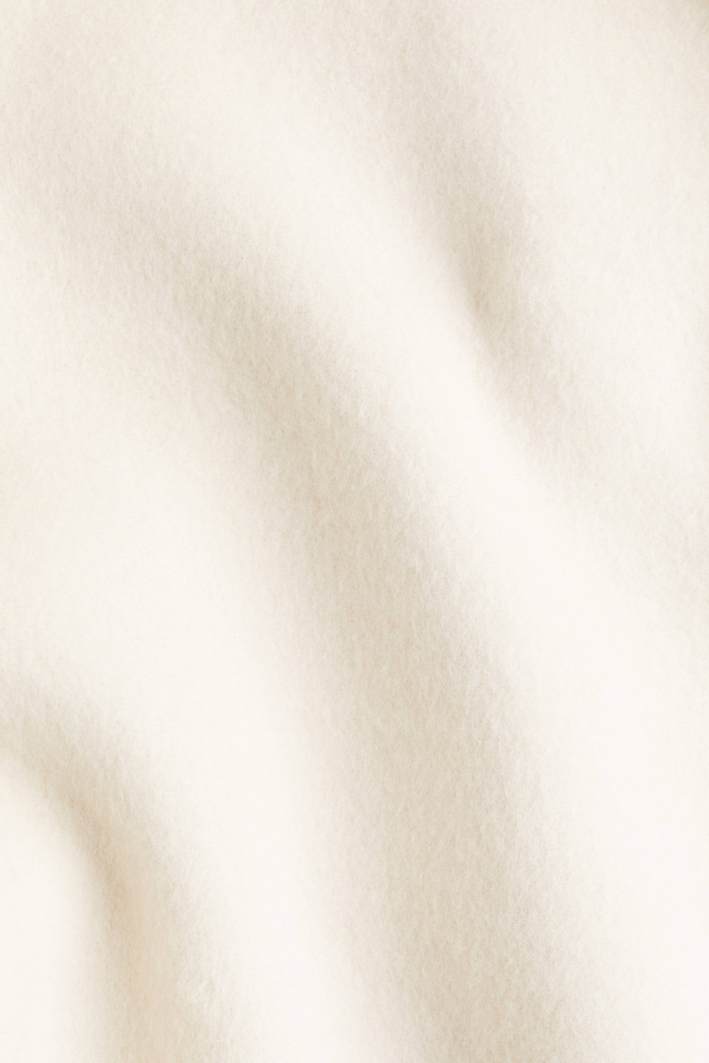 H&M Шерстяная куртка ручной работы, кремовый