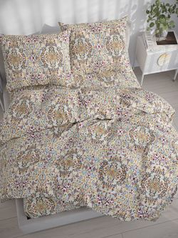 Наволочка комплект 2шт перкаль Сказка "Узорная графика" 40x60 см на молнии