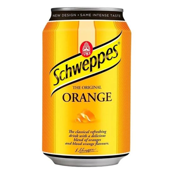 Газированный напиток Schweppes Orange Швепс Оранж 330мл (Европа)