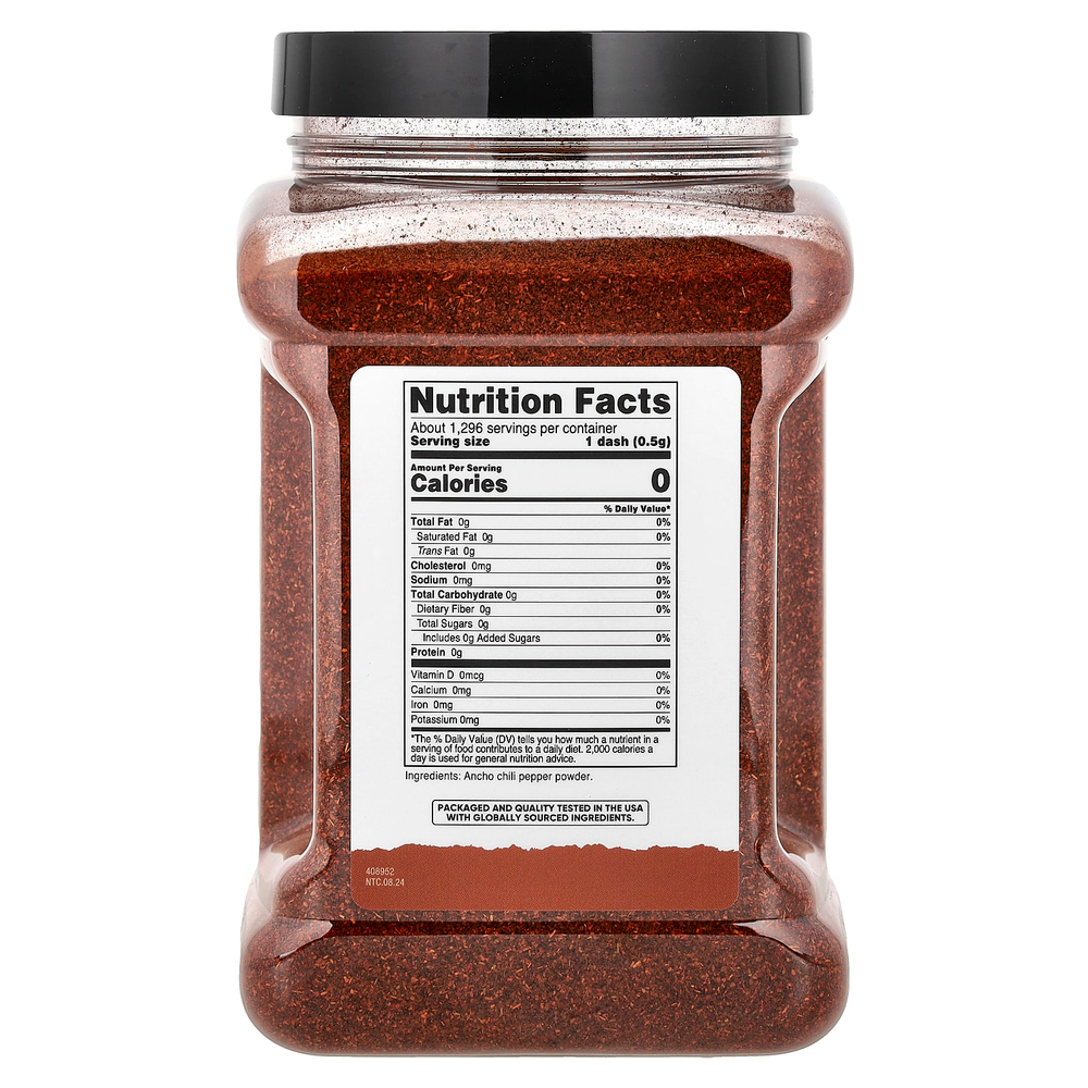 Nutricost, Pantry, перец чили анчо, 680 г (24,3 унции)