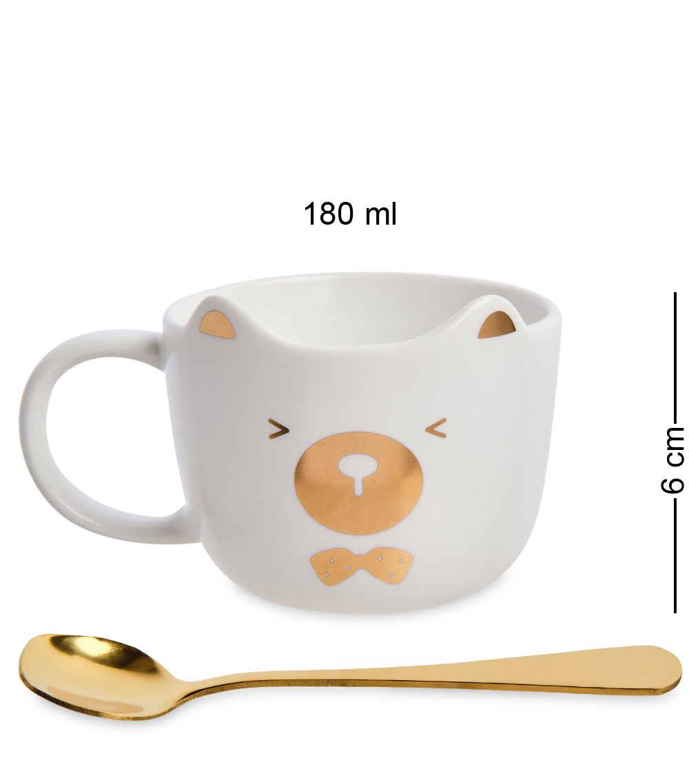 MUG-402/1 Чайная пара «Мишутка»