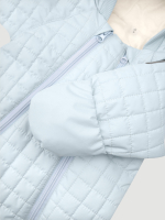 Комбинезон утеплённый стёганый Mjölk Baby Blue, 250гр/м2