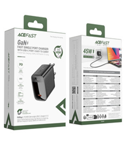 A112 PD45W GaN single USB-C charger (EU)