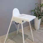 Стульчик для кормления (белый) М6247