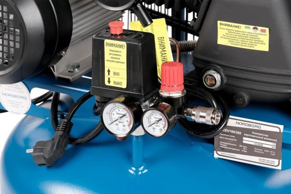 Компрессор поршневой NORDBERG NCEV100/360 ЦБ-0010786