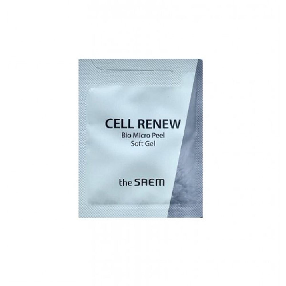 Пилинг-скатка мини THE SAEM Cell Renew Bio Micro Peel Soft Gel_R