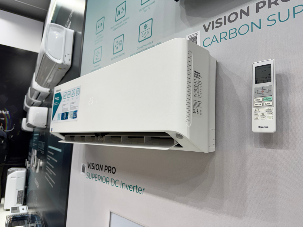 Инверторная сплит-система серии VISION PRO SUPERIOR DC Inverter AS-10UW4RXVQH00A (комплект)