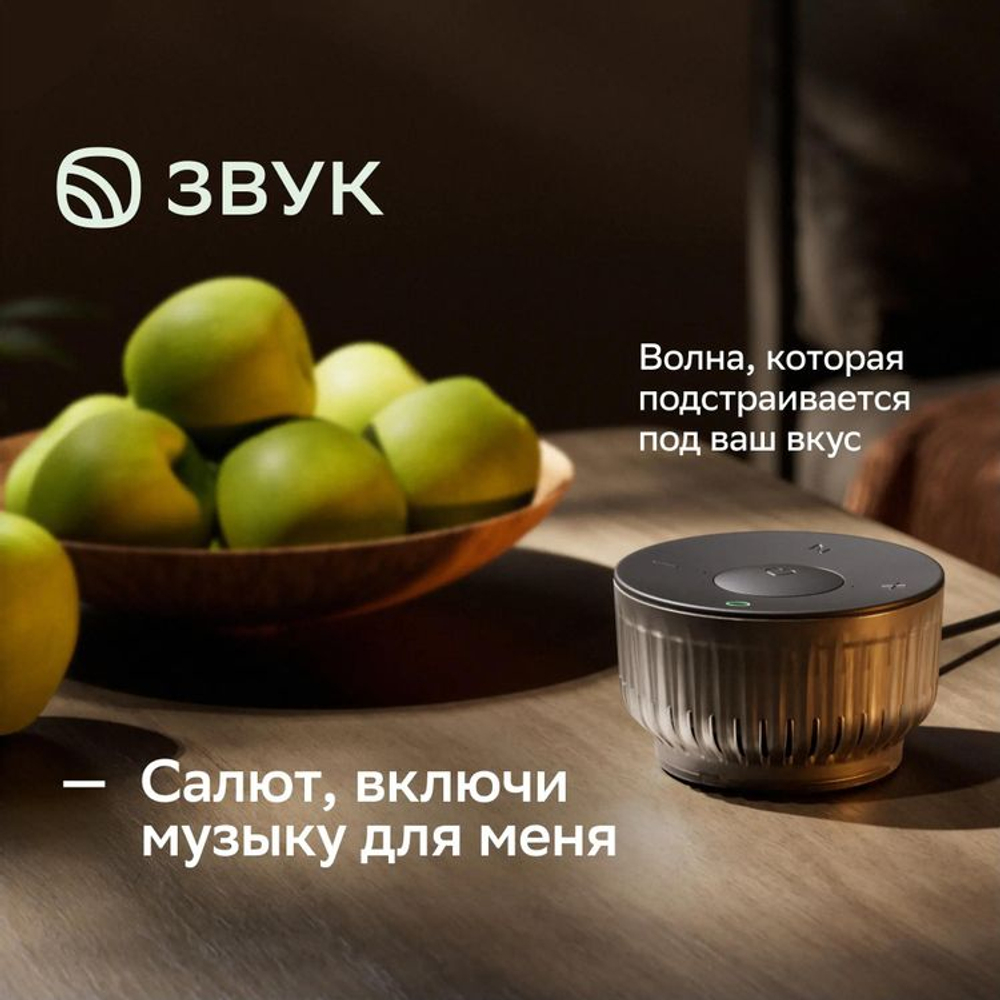 Умная колонка SBER Boom Mini 2 SBDV-00250G, 5Вт, с Салют, серый