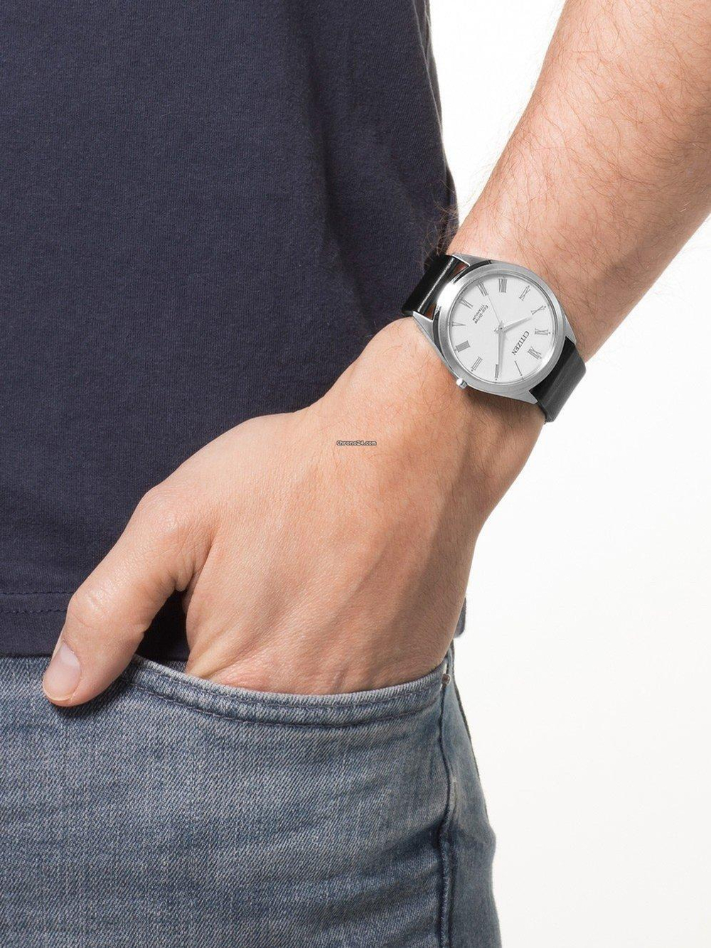 Мужские японские наручные часы Citizen BJ6520-15A