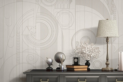 Обои и панно Affresco, коллекция  Line Art