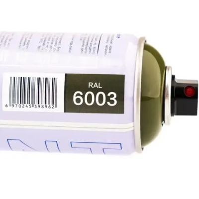 RAL 6003 хаки 520мл. защитный зеленый акриловая краска аэрозольный баллончик Gamma Paint