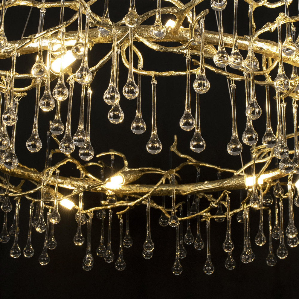 10068/1000 GD  Подвесная люстра LOFT IT Bijout