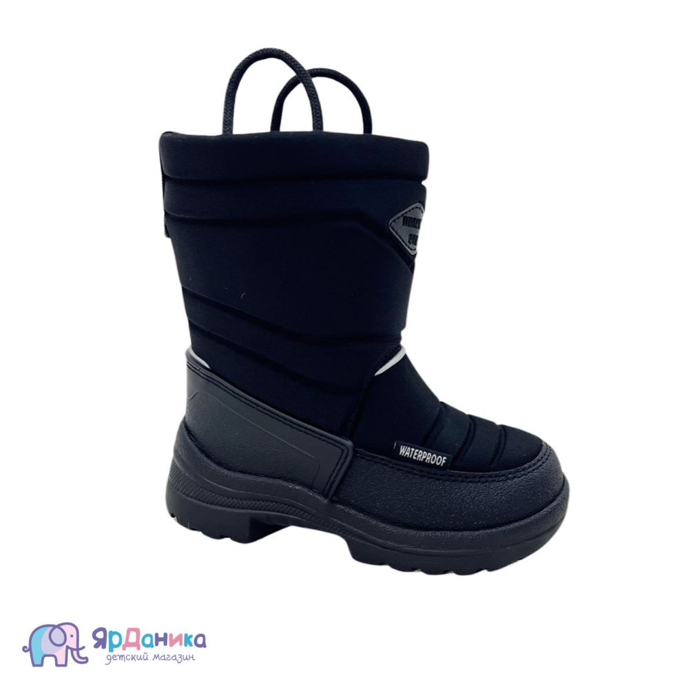 Зимние ботинки Bonadda черные без липы 029-2А