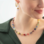 Колье Coeur de Lion Multicolour Gold 2838/10-1516