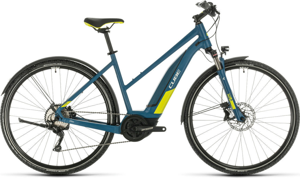 Электровелосипед Cube Nature Hybrid EXC 500 Allroad Trapeze (2020)
