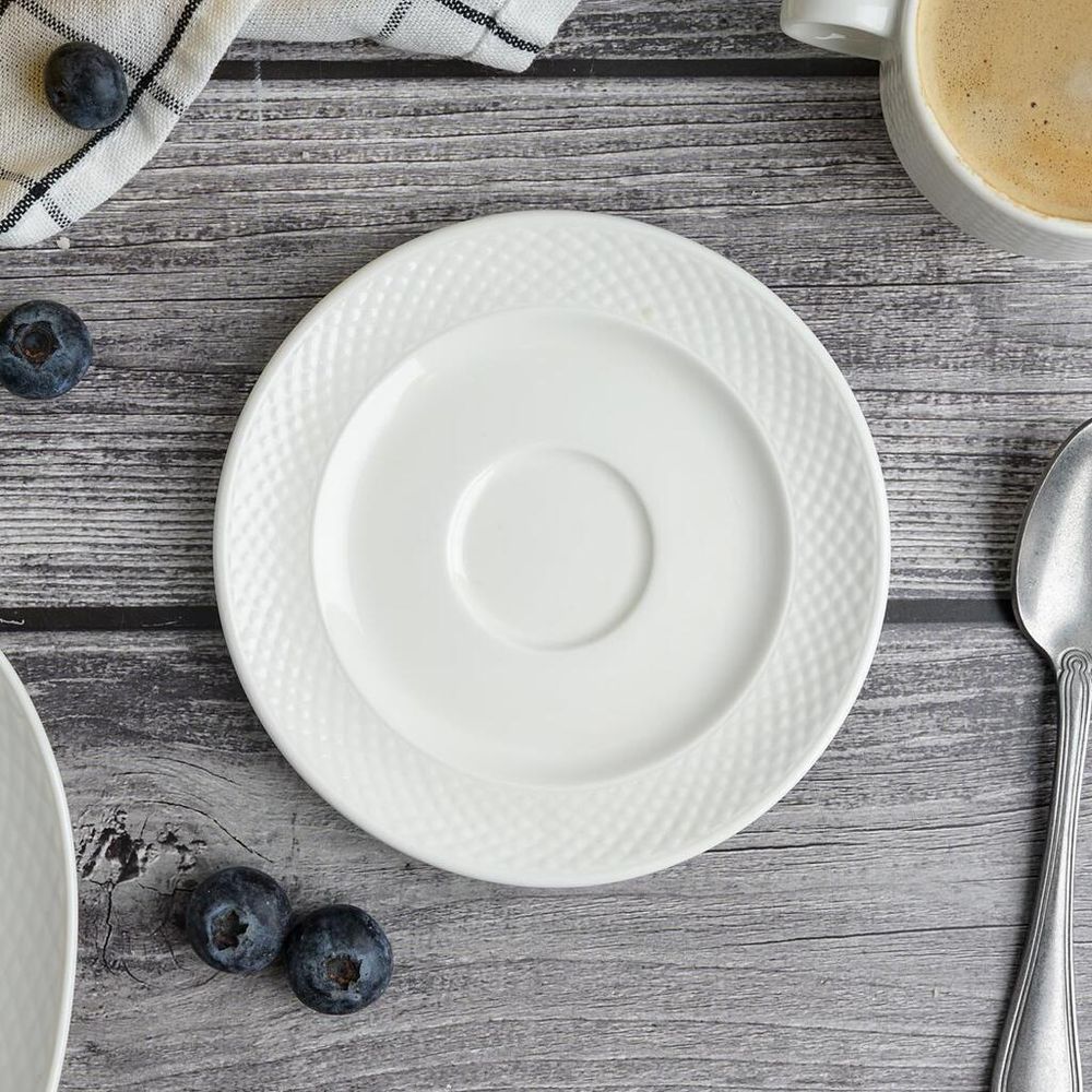 Блюдце d 13 см h1,7 см кофейное для чашки арт. 81221510   Noble [6]