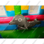 Коммерческий надувной батут "Морские обитатели 2"