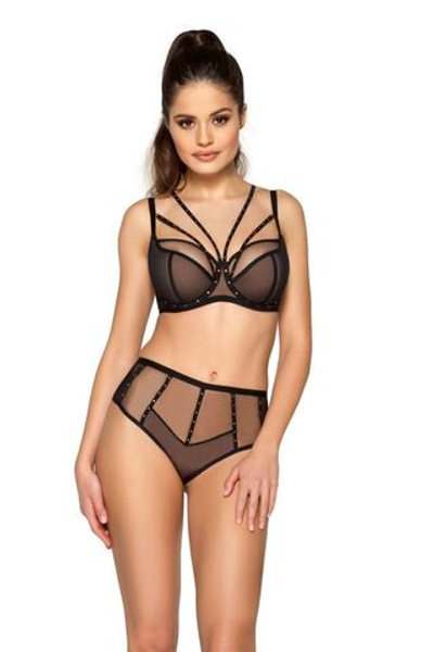 Сексуальный бюстгальтер Pois Pois с плотными чашками (Размер: 80I) (Цвет: черный)