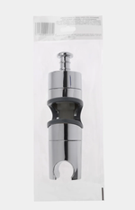 Держатель для лейки душа на штангу и стойку, универсальный, с крючком