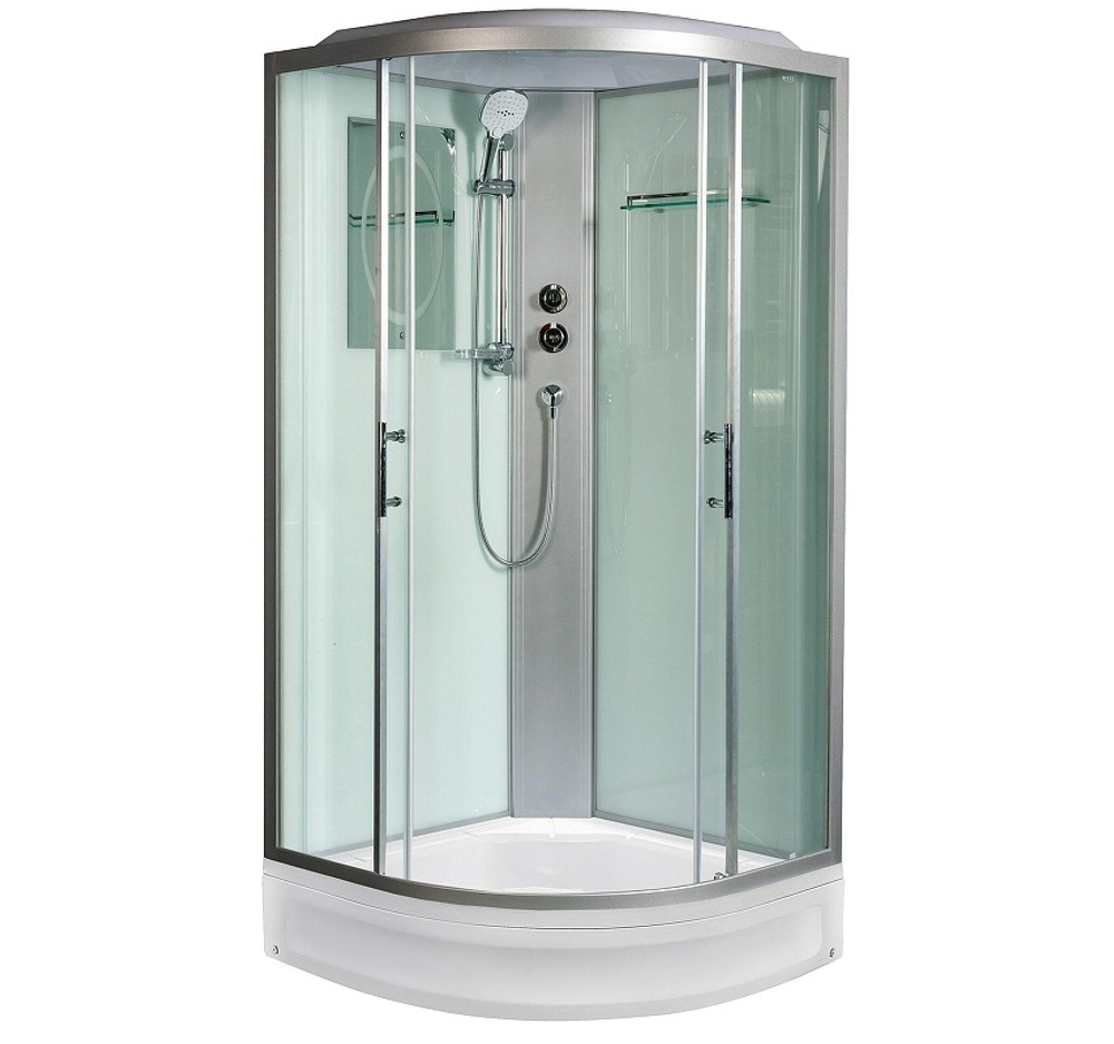 Душевая кабина WeltWasser (ВельтВассер) Werra XL 802, со средним поддоном, 80x80x226