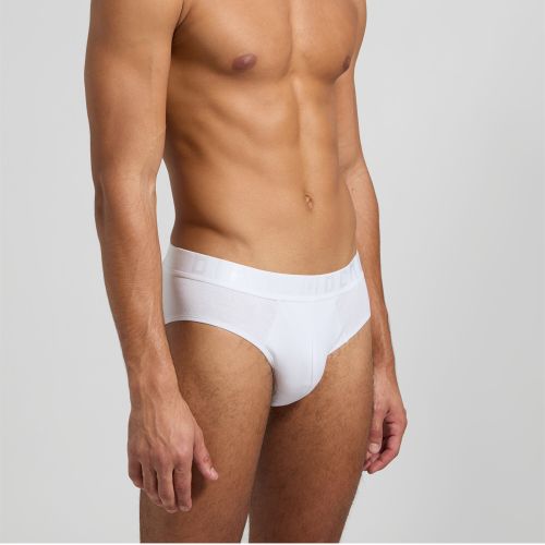 Мужские трусы брифы (синий, белый) набор 2 в 1 Bikkembergs CUT BKK51USP22BI/2