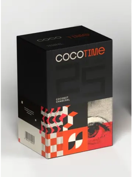 Уголь Cocotime 72шт 1кг