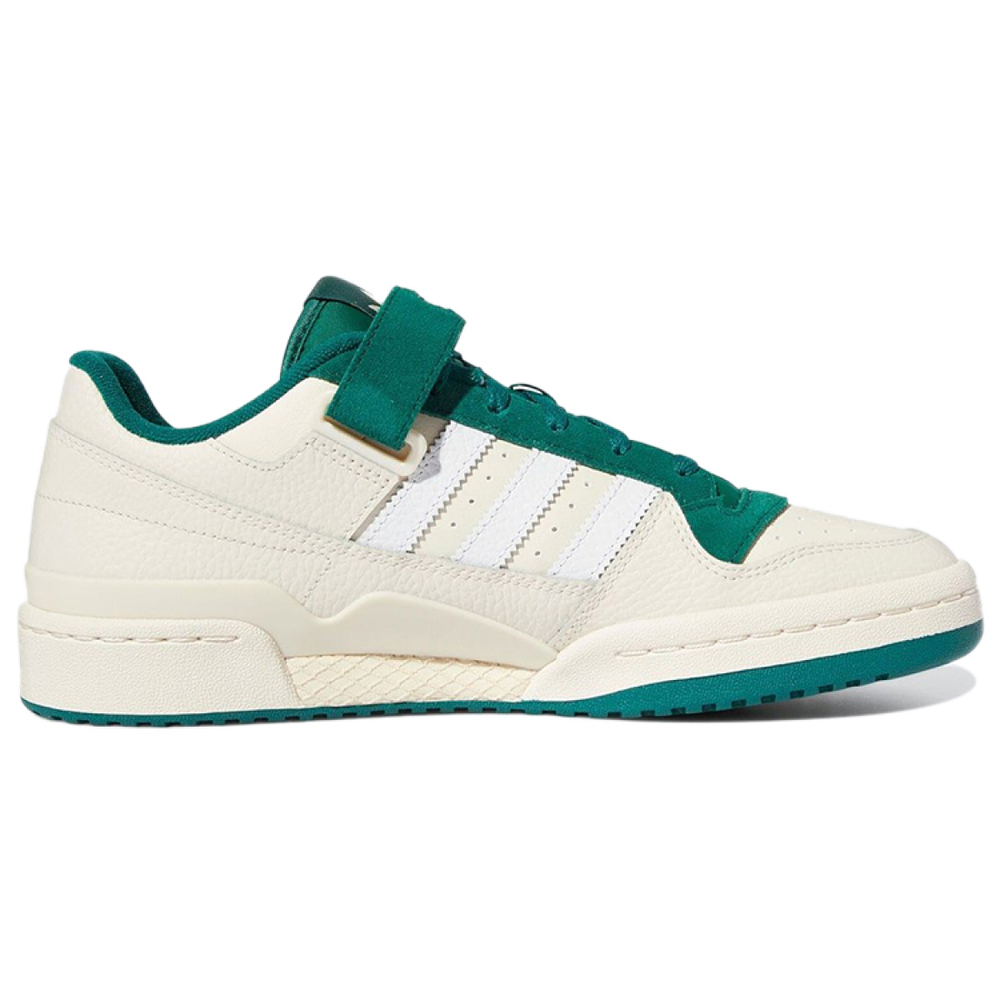 Кроссовки Adidas Originals Forum Low White Collegiate Green
