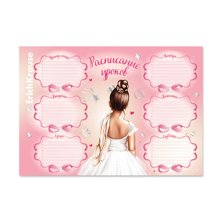 Расписание уроков А4 "Pointes"