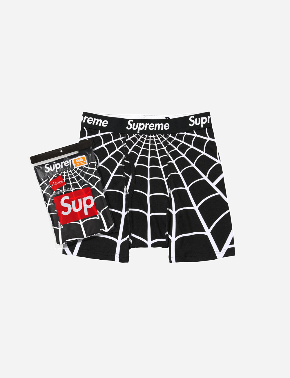 Supreme Hanes Boxer Spider-Man (2 pack) "Black"