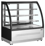 Витрина кондитерская TEFCOLD LPD1200C/BLACK черная/нерж