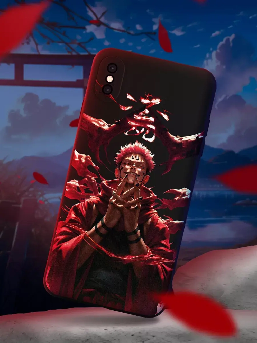 Чехол на iPhone X с принтом