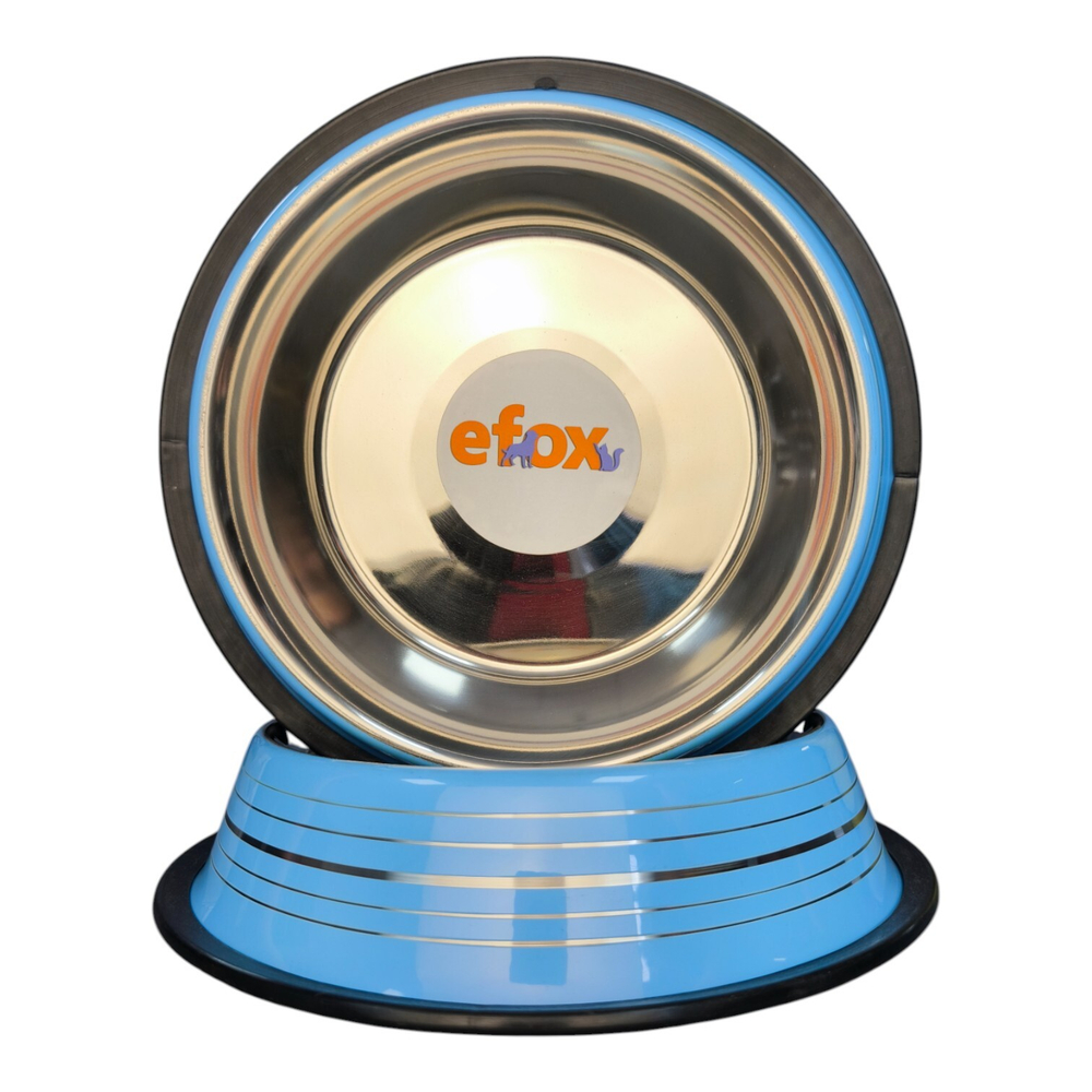 Миска "efox" для питомцев из нержавеющей стали, форма конус