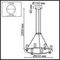 Подвесной светильник Odeon Light Defance Hightech 7143/55L