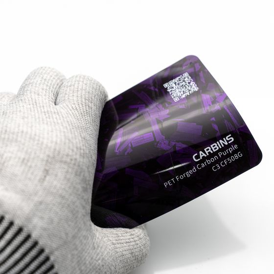 Веер образцов виниловой цветной пленки Carbins