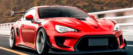 Широкий обвес для Toyota GT86 ZN6 / Subaru BRZ ZD6 Тойота Субару аэродинамический карбоновый тюнинг Robot robotbodykits