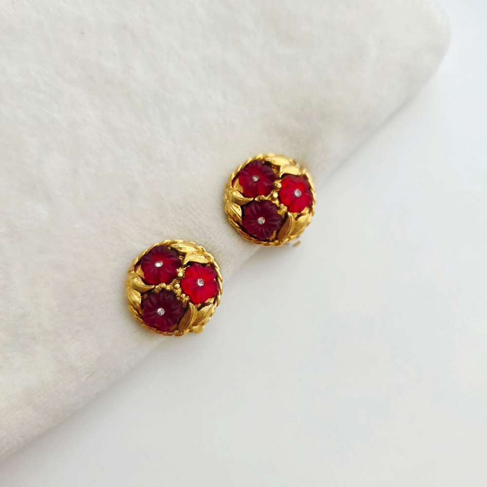 Клипсы Nina Ricci цветы