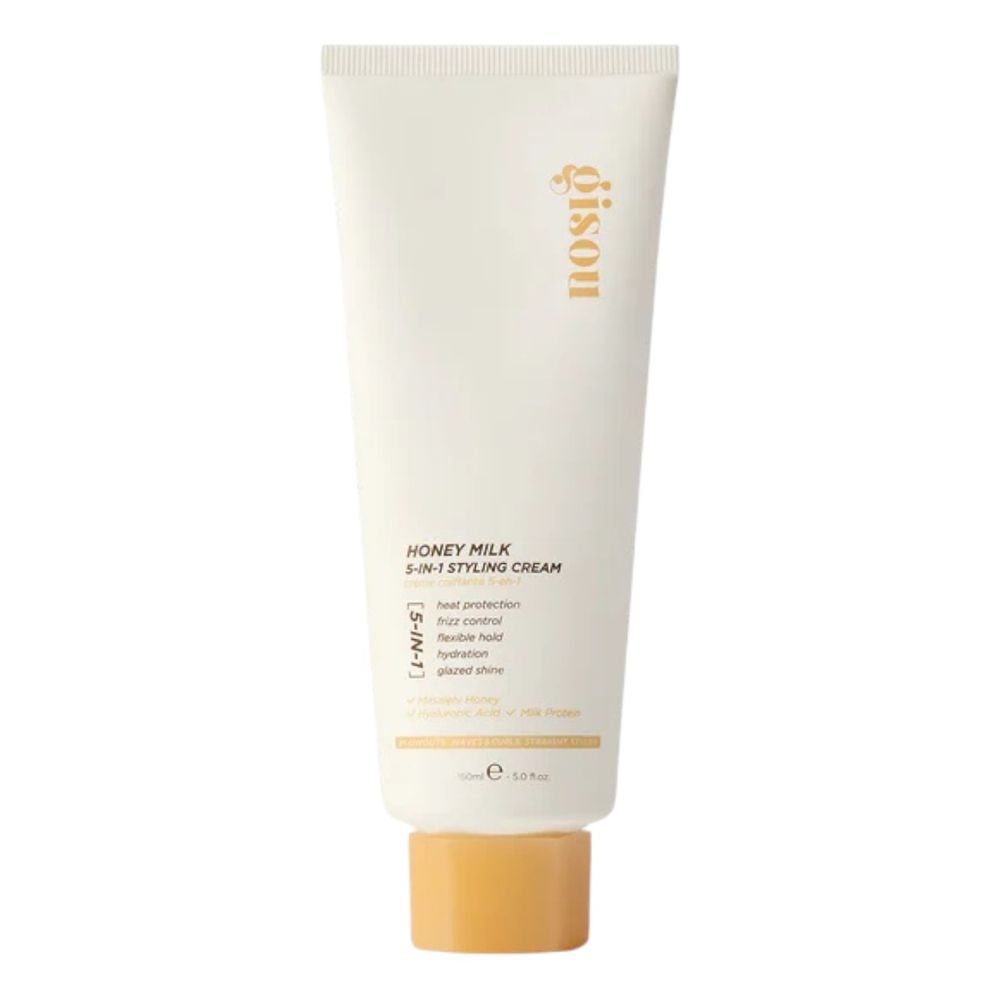 GISOU Крем для подготовки к укладке волос Honey Milk 5-in-1 Styling Cream