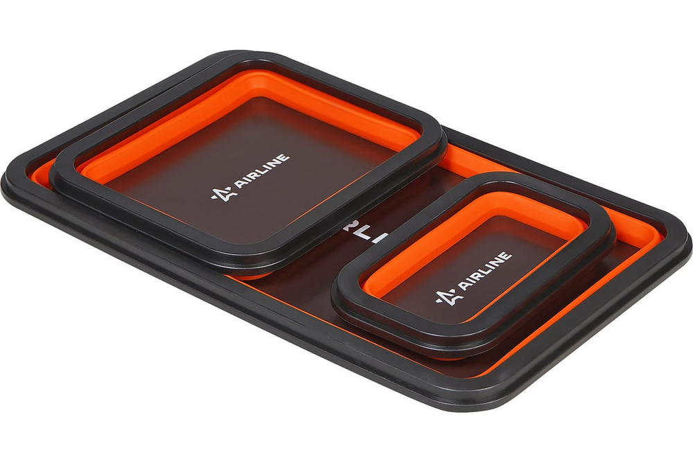 Лоток магнитный силиконовый складной для крепежа, набор 3пр. ATMP012 AIRLINE