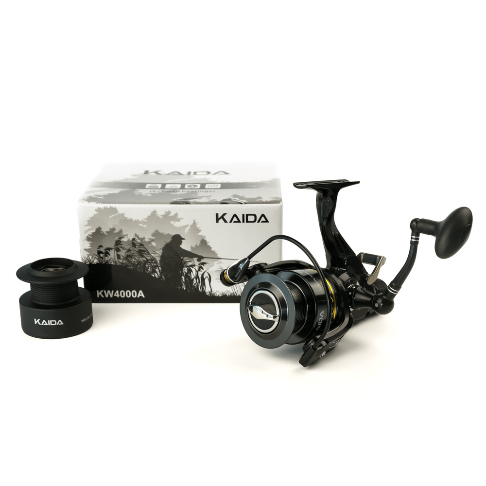 Катушка безынерционная с байтраннером Kaida KW (4000, 6+1BB, мет. шпуля)