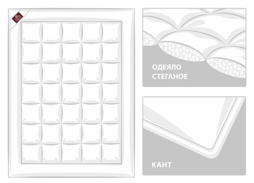 Одеяло всесезонное German Grass Soft Comfort Grass схема