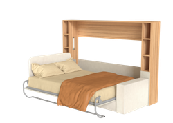 Механизм шкаф-кровати с диваном Севилья