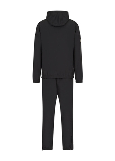 Для мужчин Костюм теннисный EA7 Man Woven Tracksuit - black
