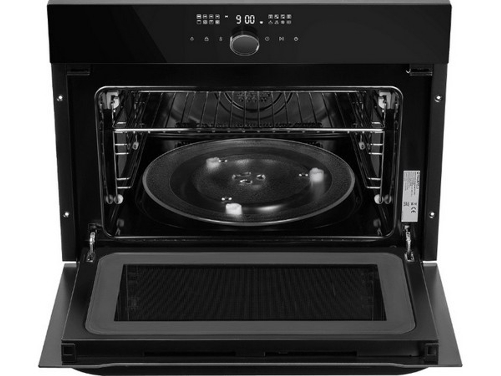 Духовой шкаф MAUNFELD XCMO4418GB Glossy компактный с СВЧ