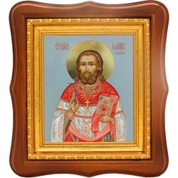 Иоанн Смоличев священномученик. Икона на холсте.