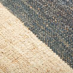 Ковер из джута, денима и шерсти Hyderabad из коллекции Ethnic, 200х300см