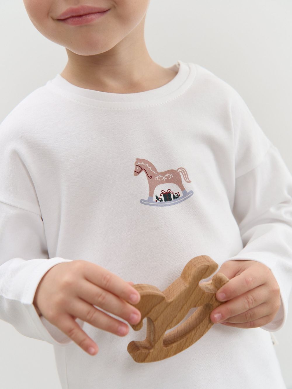 Лонгслив "Лошадка" 0+