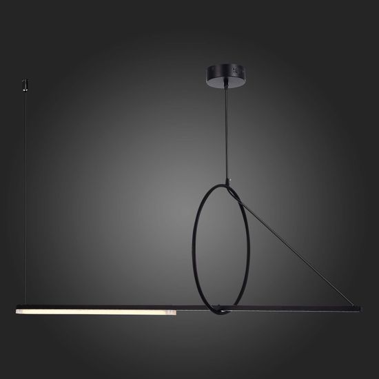 SL6113.403.01 Светильник подвесной ST-Luce Черный LED 1*12W 3000K GAIA