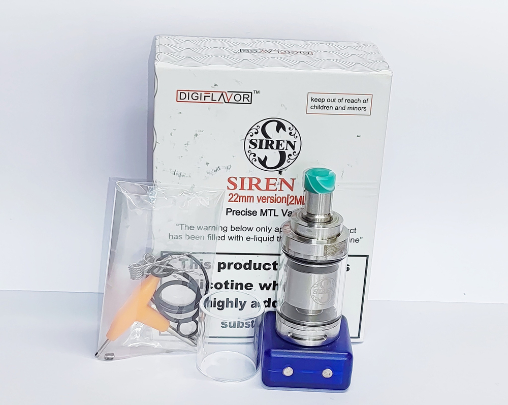 Бак Siren v2 rta 22mm version 2ml SS Clone